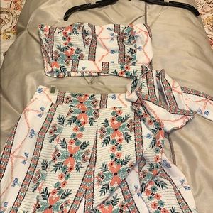 Floral Two Piece Set